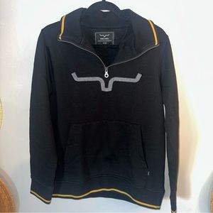 Mens Kimes Ranch black 1/4 zip